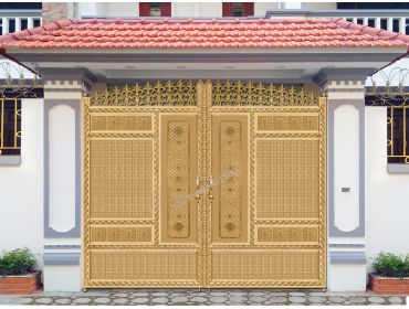 CỔNG NHÔM ĐÚC G015