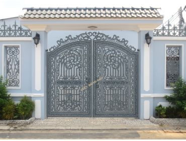 CỔNG NHÔM ĐÚC G032