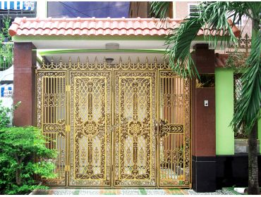 CỔNG NHÔM ĐÚC G034