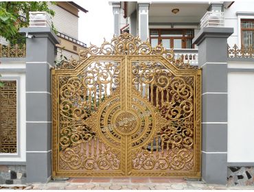 CỔNG NHÔM ĐÚC G040