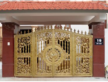 CỔNG NHÔM ĐÚC G056