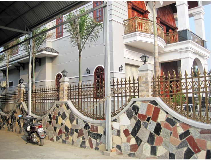HÀNG RÀO HỢP KIM NHÔM F006