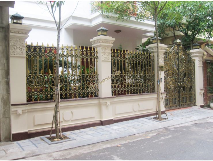 HÀNG RÀO HỢP KIM NHÔM F008