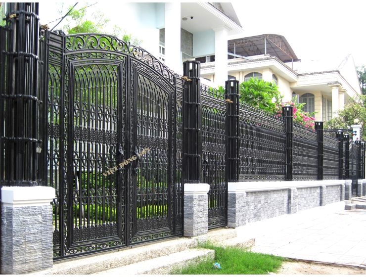 CỔNG NHÔM ĐÚC G027