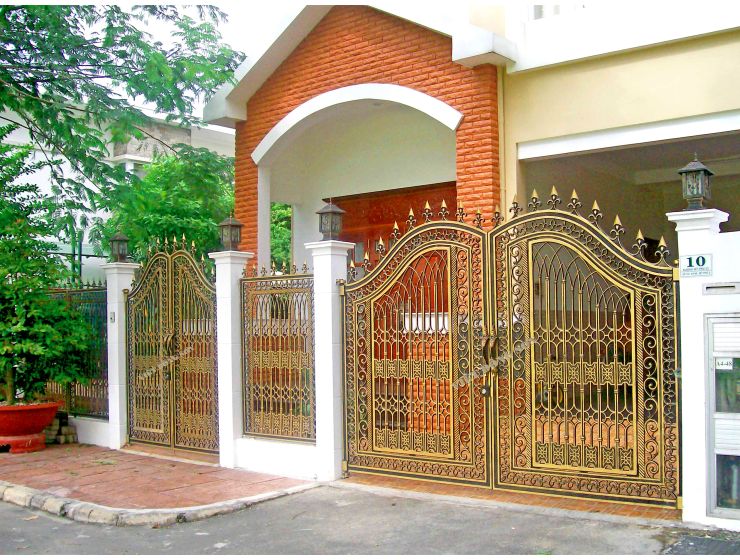 CỔNG NHÔM ĐÚC G030