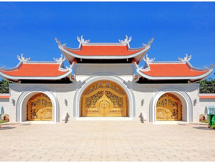 CỔNG NHÔM ĐÚC G035