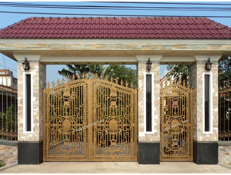 CỔNG NHÔM ĐÚC G039