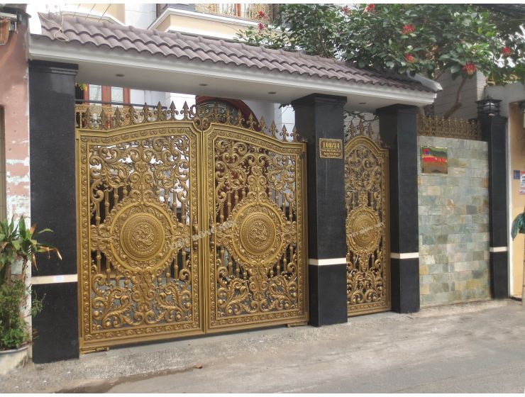 CỔNG NHÔM ĐÚC G041