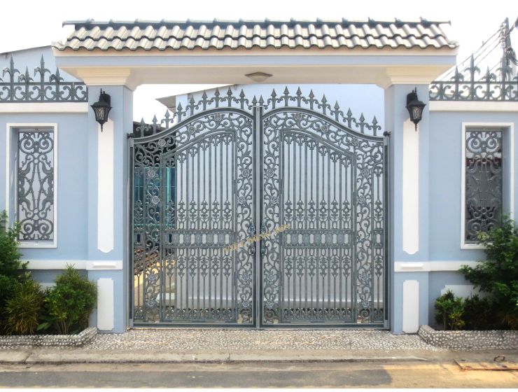 CỔNG NHÔM ĐÚC G042