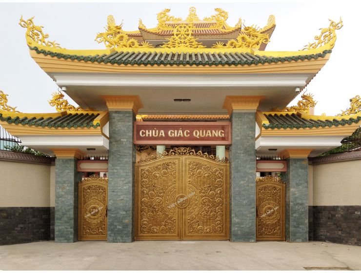 CỔNG NHÔM ĐÚC G061