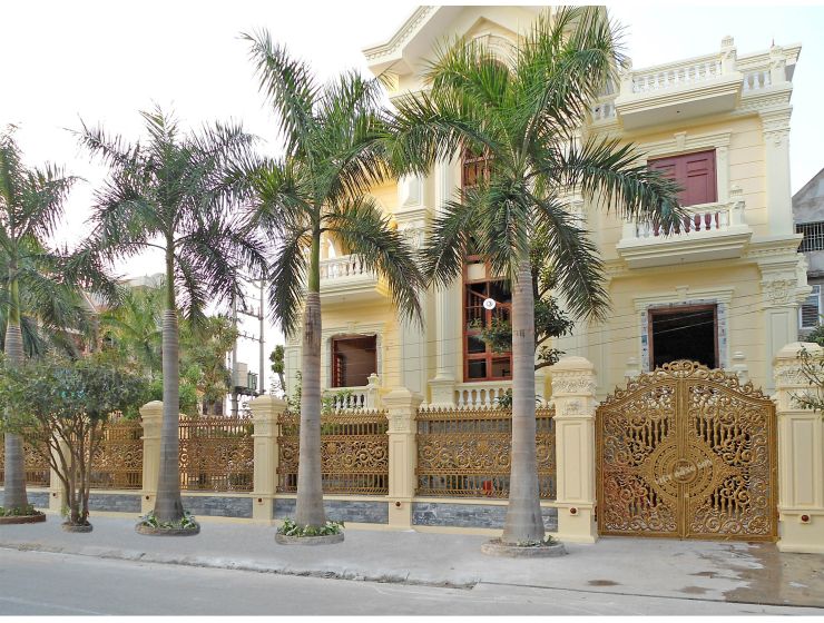 CỔNG NHÔM ĐÚC G067